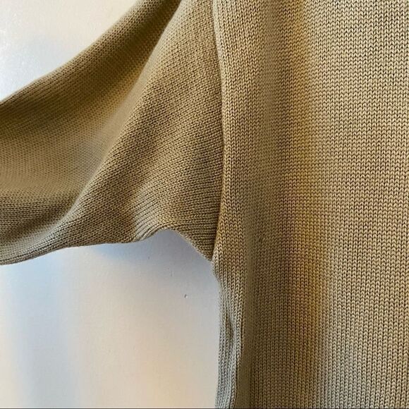 ARITZIA-WILFRED Cyprie Long Sweater-Dry Green Basil (Size:Small) - Picture 13 of 16